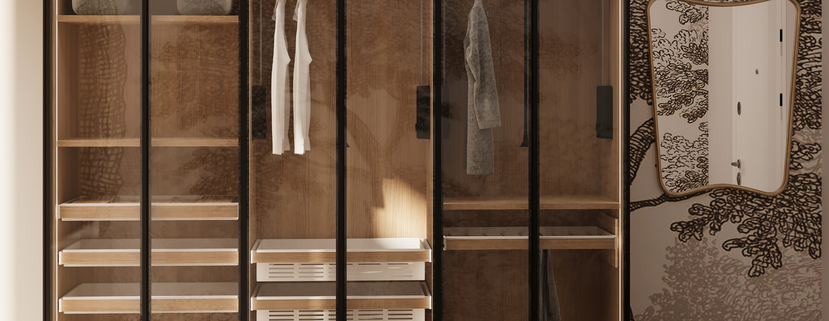 В алюминиевой рамке