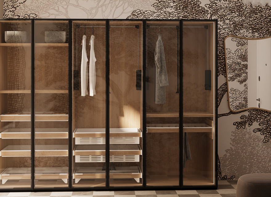 В алюминиевой рамке