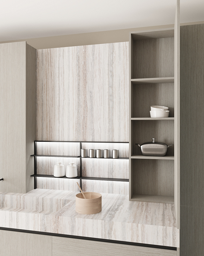 Кухня Wood line 3